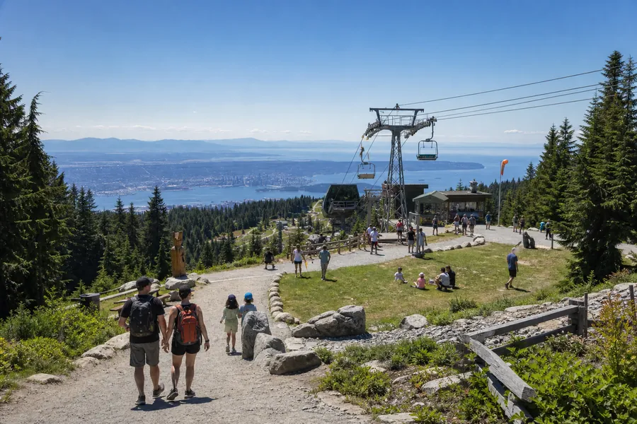 Seasonal activities at the mountain summit